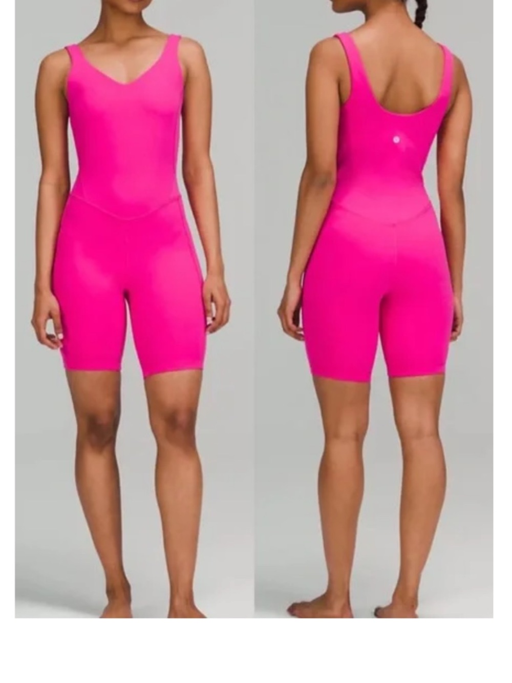 Lululemon Align Bodysuit 8" - Sonic Pink